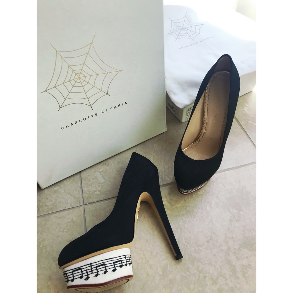 Charlotte Olympia piano high heels